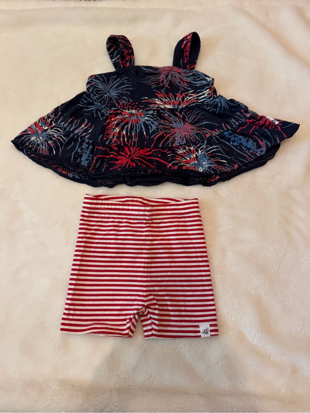 Burt's Bees Baby Fourth of July set
